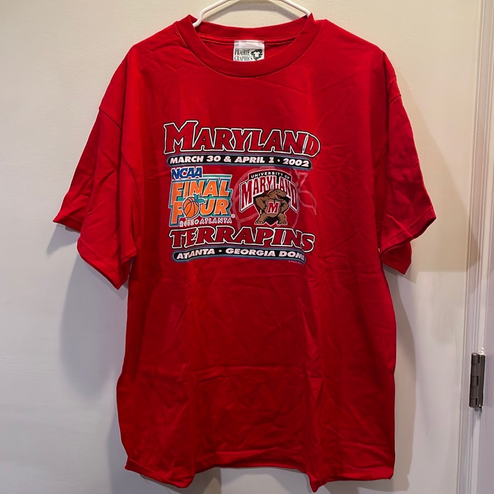 Vintage Maryland Terrapins 2002 Final Four T-shirt Men’s size XL